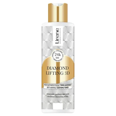 LIRENE Diamentowy Lifting 3D przeciwzmarszczkowy tonik do twarzy 200ml