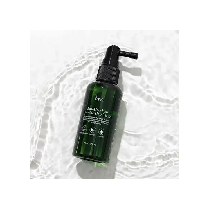 PRRETI Anti-hair Caffeine tonik przeciw wypadaniu włosów kofeinowy 80ml 