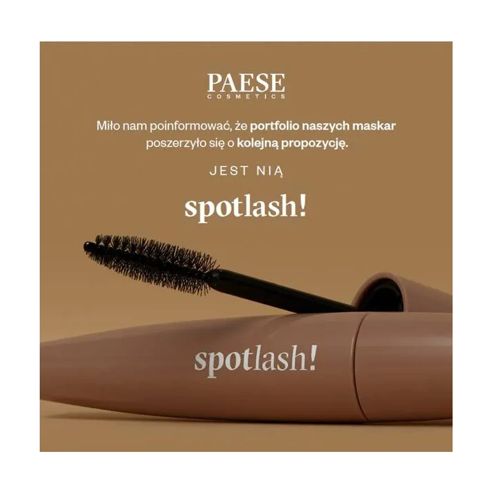 PAESE Spotlash tusz do rzęs pogrubiająco wydłużający 10ml 