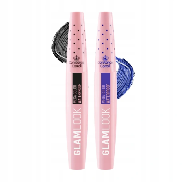 CONSTANCE CARROLL Glam Look tusz do rzęs WTP duopack Black & Blue 2x10ml