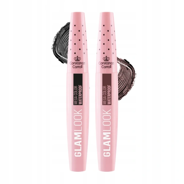 CONSTANCE CARROLL Glam Look tusz do rzęs WTP Brown & Black 2x10ml