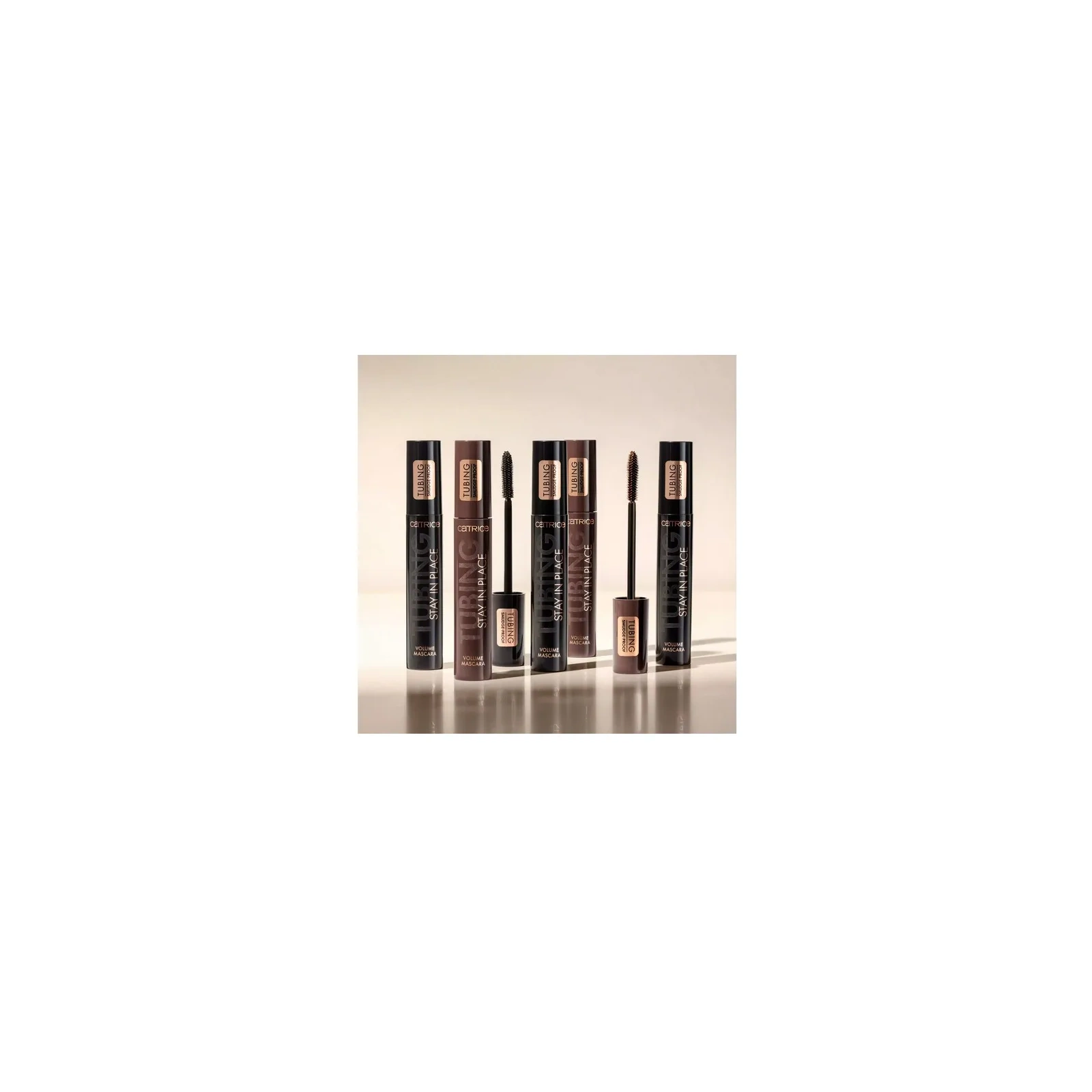 CATRICE Tubing Stay In Place tusz do rzęs 020 Panda-Proof Brown 11ml