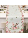ECARLA bieżnik na stół świąteczny 180x33cm Uszy Króliczka BZK03