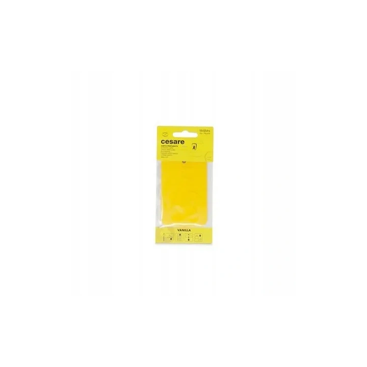 MR&MRS FRAGRANCE Cesare zawieszka zapachowa Żółty VANILLA 12g