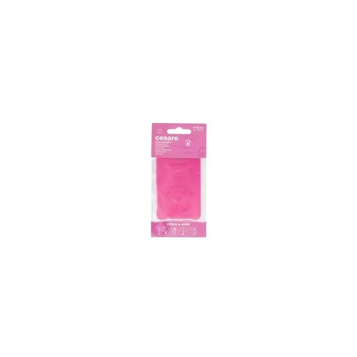 MR&MRS FRAGRANCE Cesare zawieszka zapachowa Różowy CITRUS&MUSK 12g