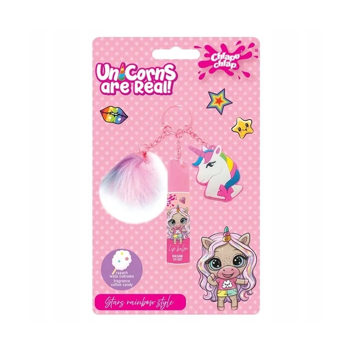 ESTETICA Chlapu Chlap Unicorns Are Real zestaw dziecięcy z breloczkami
