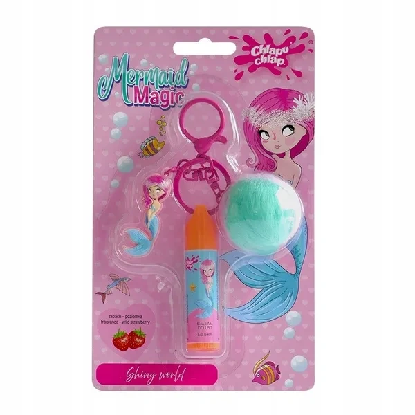 ESTETICA Chlapu Chlap Mermaid Magic zestaw dziecięcy z breloczkami 