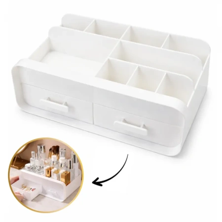 ECARLA organizer wielofunkcyjny na kosmetyki z szufladkami CB46