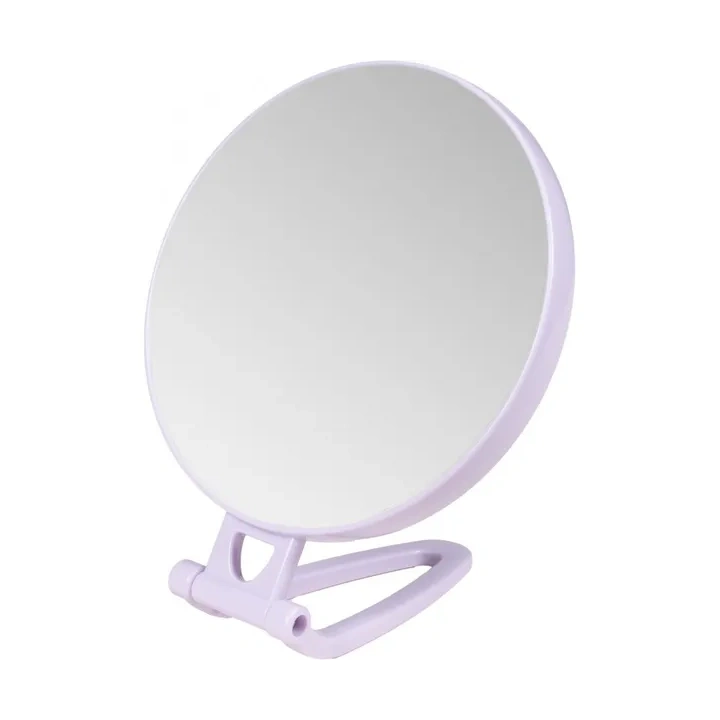 TOP CHOICE lusterko kosmetyczne okrągłe, dwustronne, powiększające x2 85017 Lilac Glaze
