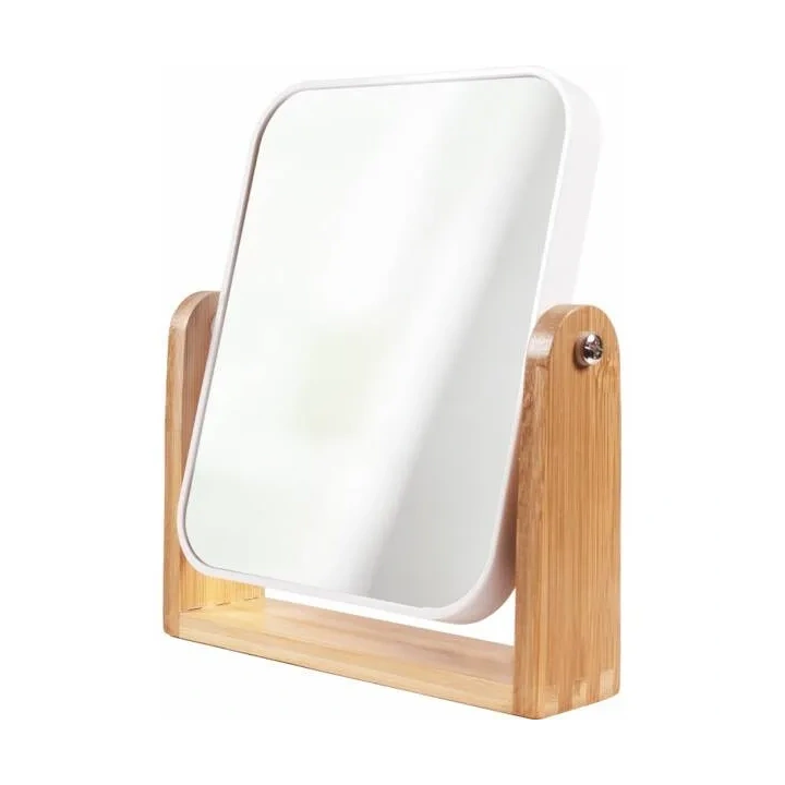 TOP CHOICE Bamboo lusterko kosmetyczne dwustronne 85802