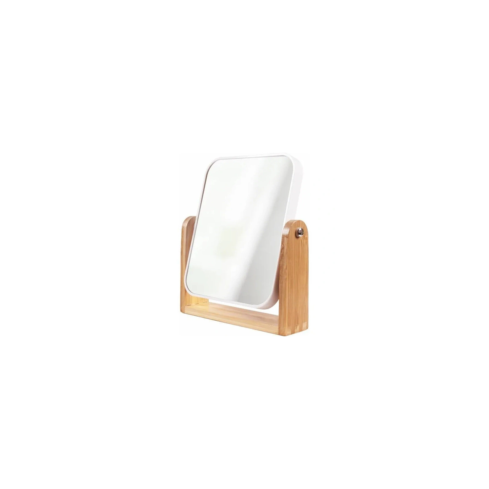 TOP CHOICE Bamboo lusterko kosmetyczne dwustronne 85802