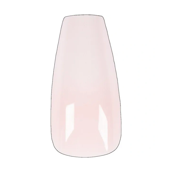 TOP CHOICE sztuczne paznokcie bez kleju Ombre Ballerina 24szt