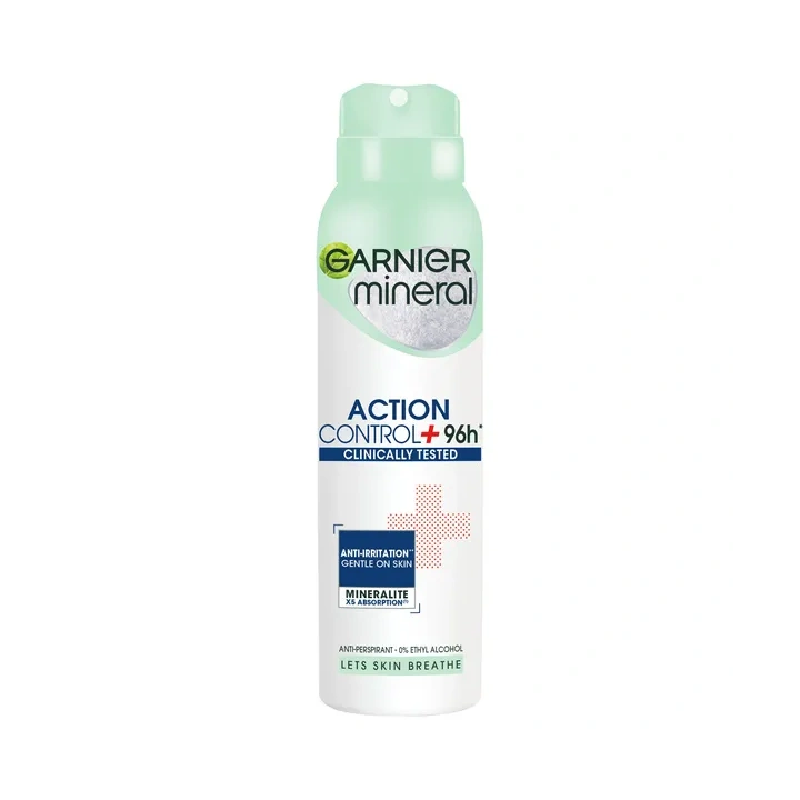 GARNIER Mineral dezodorant w sprayu Action Control+ 96h 150ml