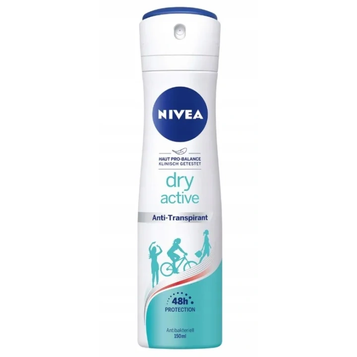 NIVEA Women dezodorant spray Dry Active 150ml