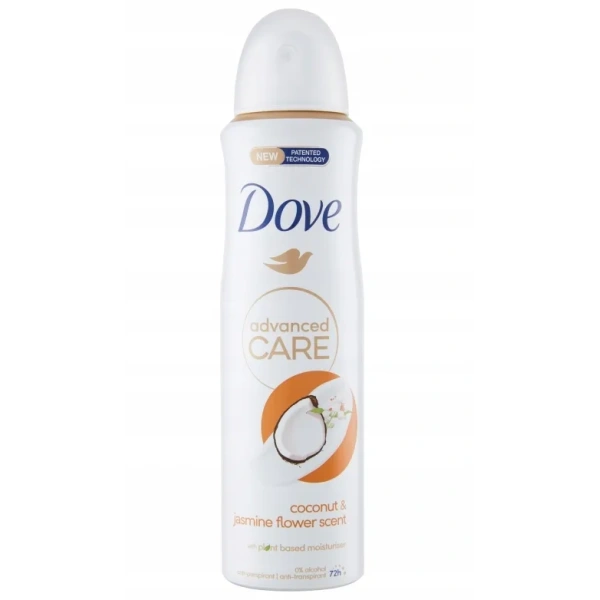 DOVE Women dezodorant antyperspirant w sprayu Coconut&Jasmine Flower Scent 150ml