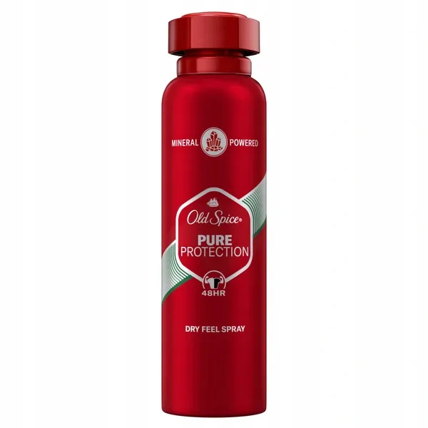 Old Spice OLD SPICE Pure Protection dezodorant w sprayu dla mężczyzn 200ml — Składniki i ocena