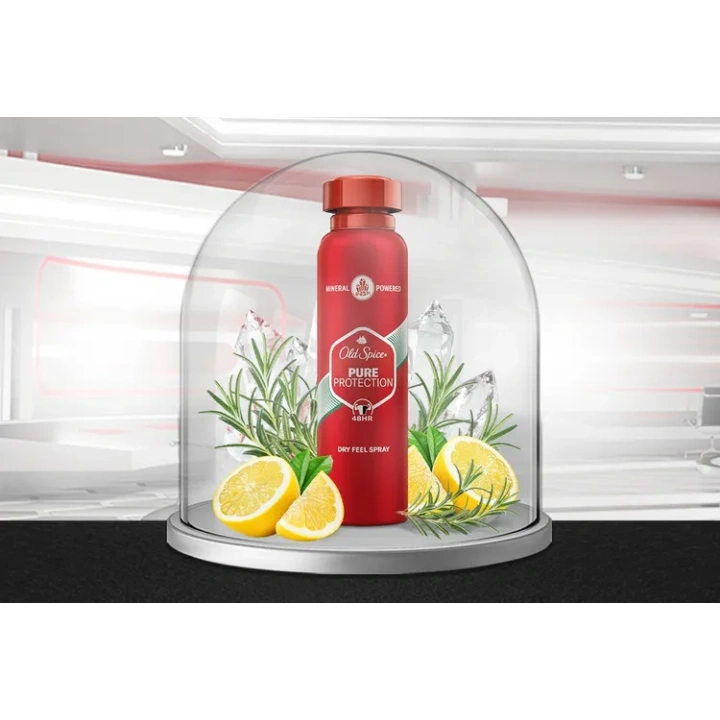 OLD SPICE Pure Protection dezodorant w sprayu dla mężczyzn 200ml