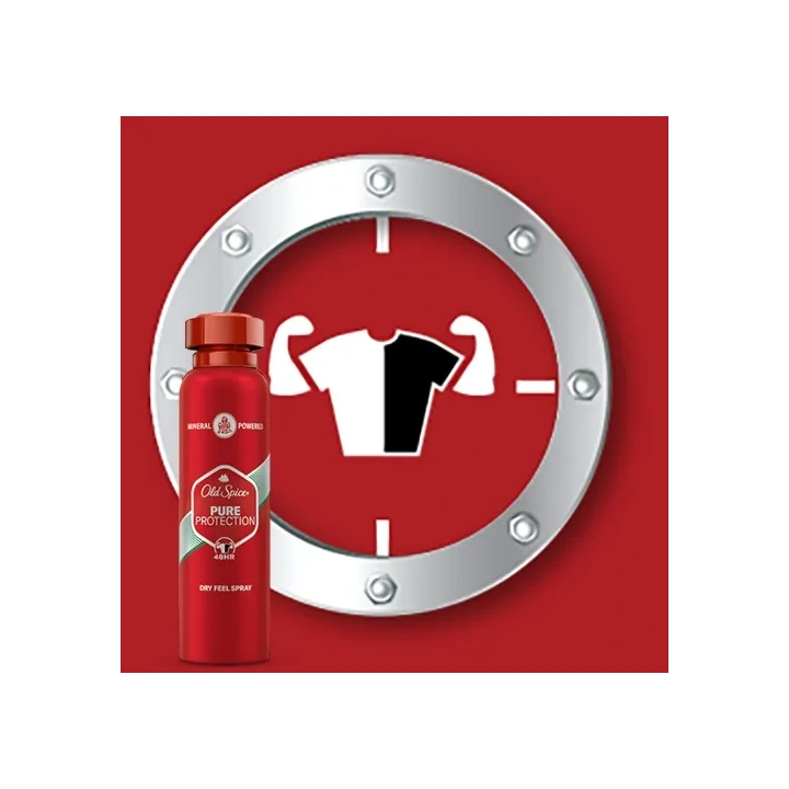 OLD SPICE Pure Protection dezodorant w sprayu dla mężczyzn 200ml