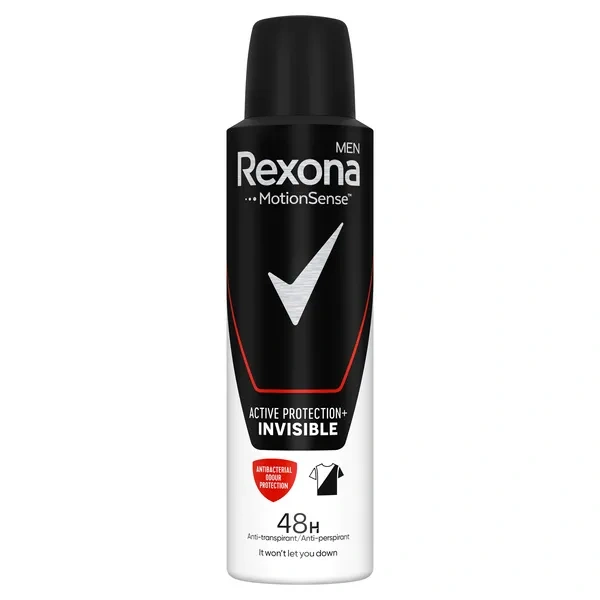Rexona REXONA Men dezodorant w sprayu Active Protection Invisible 150ml