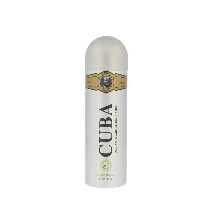 CUBA Men dezodorant w sprayu dla mężczyzn Gold 200ml