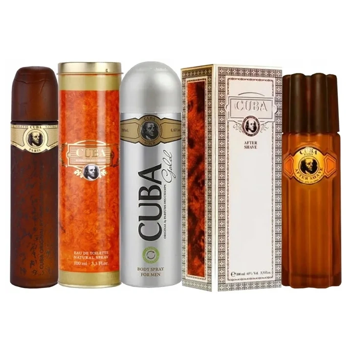 CUBA Men dezodorant w sprayu dla mężczyzn Gold 200ml