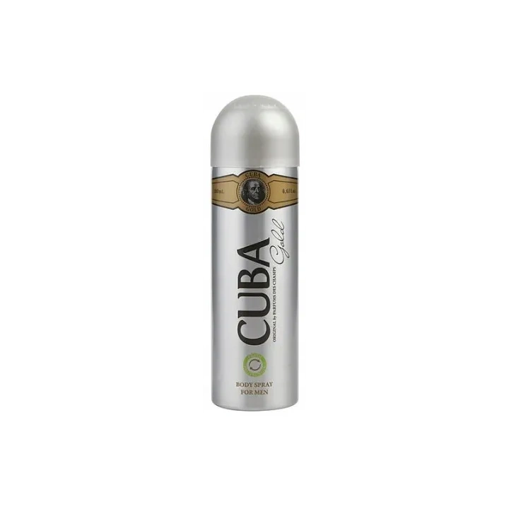 CUBA Men dezodorant w sprayu dla mężczyzn Gold 200ml