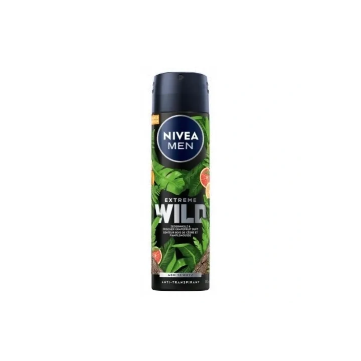 NIVEA MEN dezodorant antyperspirant w sprayu Extreme Wild 150ml