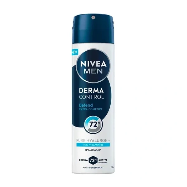 NIVEA MEN Derma Control dezodorant antyperspirant w sprayu Defend Extra Comfort 150ml
