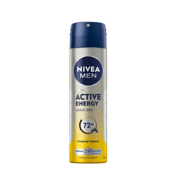 NIVEA MEN dezodorant antyperspirant w sprayu Active Energy 150ml