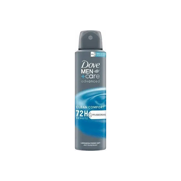 DOVE Men+care dezodorant antyperspirant w sprayu Clean Comfort 150ml