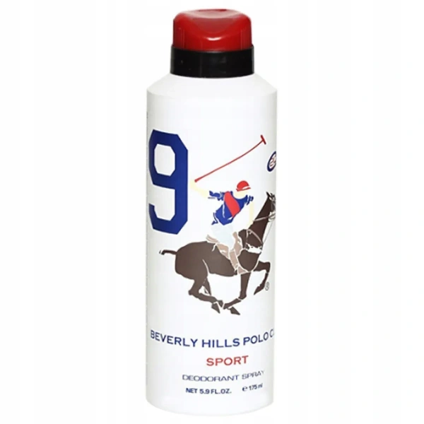 BEVERLY HILLS Polo Club 9 dezodorant w sprayu dla mężczyzn 175ml