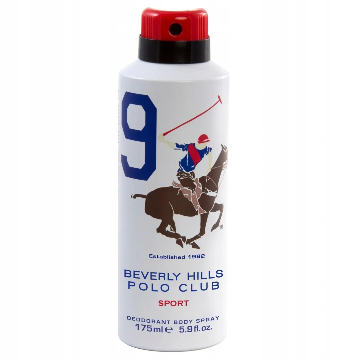 BEVERLY HILLS Polo Club 9 dezodorant w sprayu dla mężczyzn 175ml