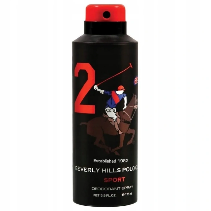 BEVERLY HILLS Polo Club 2 dezodorant w sprayu dla mężczyzn 175ml