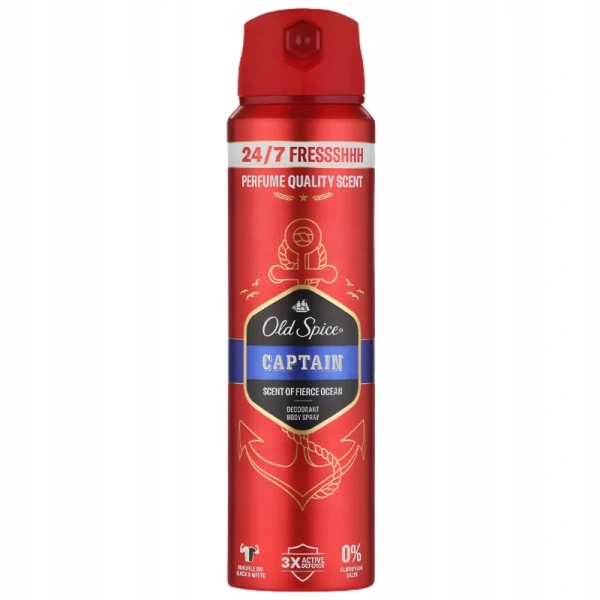 OLD SPICE Captain dezodorant w sprayu dla mężczyzn 150ml