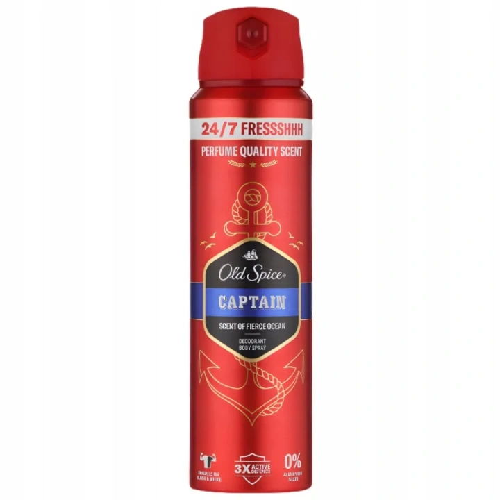 OLD SPICE Captain dezodorant w sprayu dla mężczyzn 150ml