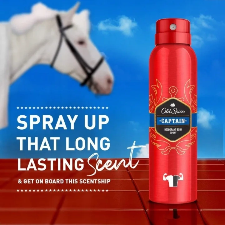 OLD SPICE Captain dezodorant w sprayu dla mężczyzn 150ml