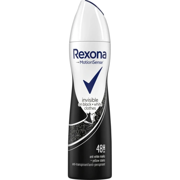 REXONA Women deo spray Invisible Black + White 150ml