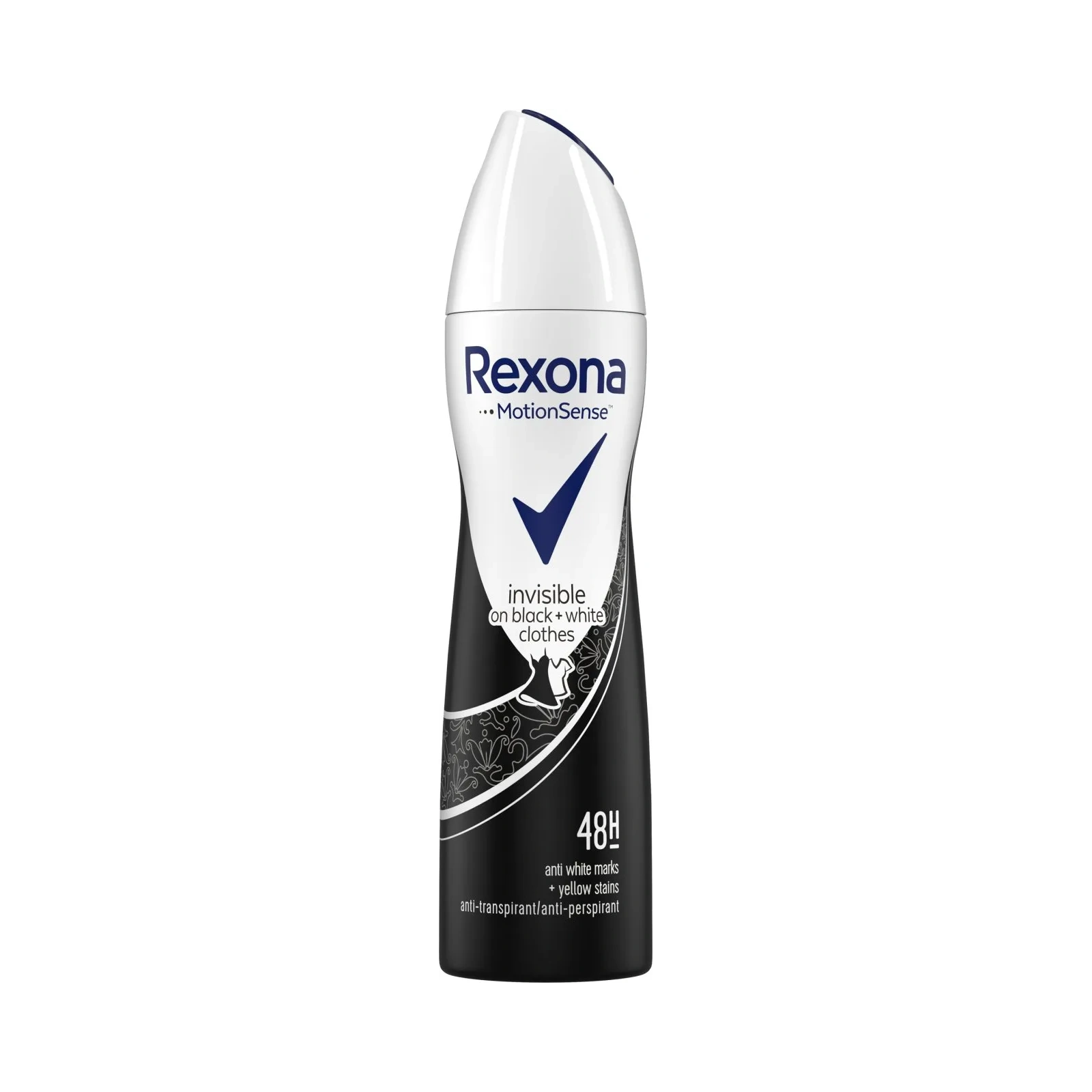 REXONA Women deo spray Invisible Black + White 150ml
