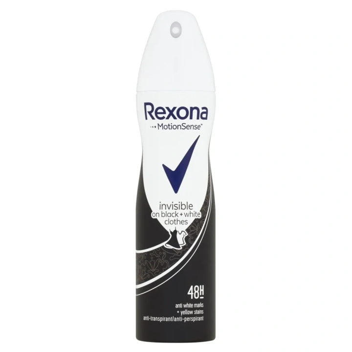 REXONA Women deo spray Invisible Black + White 150ml