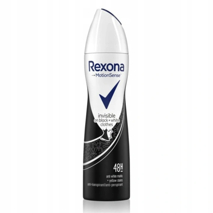 REXONA Women deo spray Invisible Black + White 150ml
