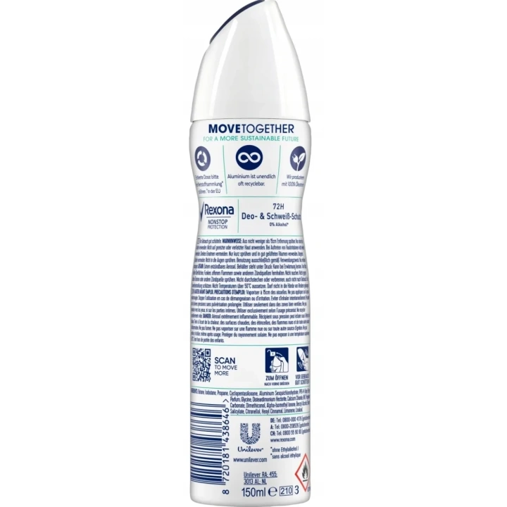 REXONA Women deo spray Maximum Protection 150ml