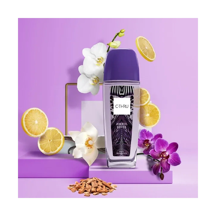 C-THRU Joyful Revel deo natural spray atomizer 75ml