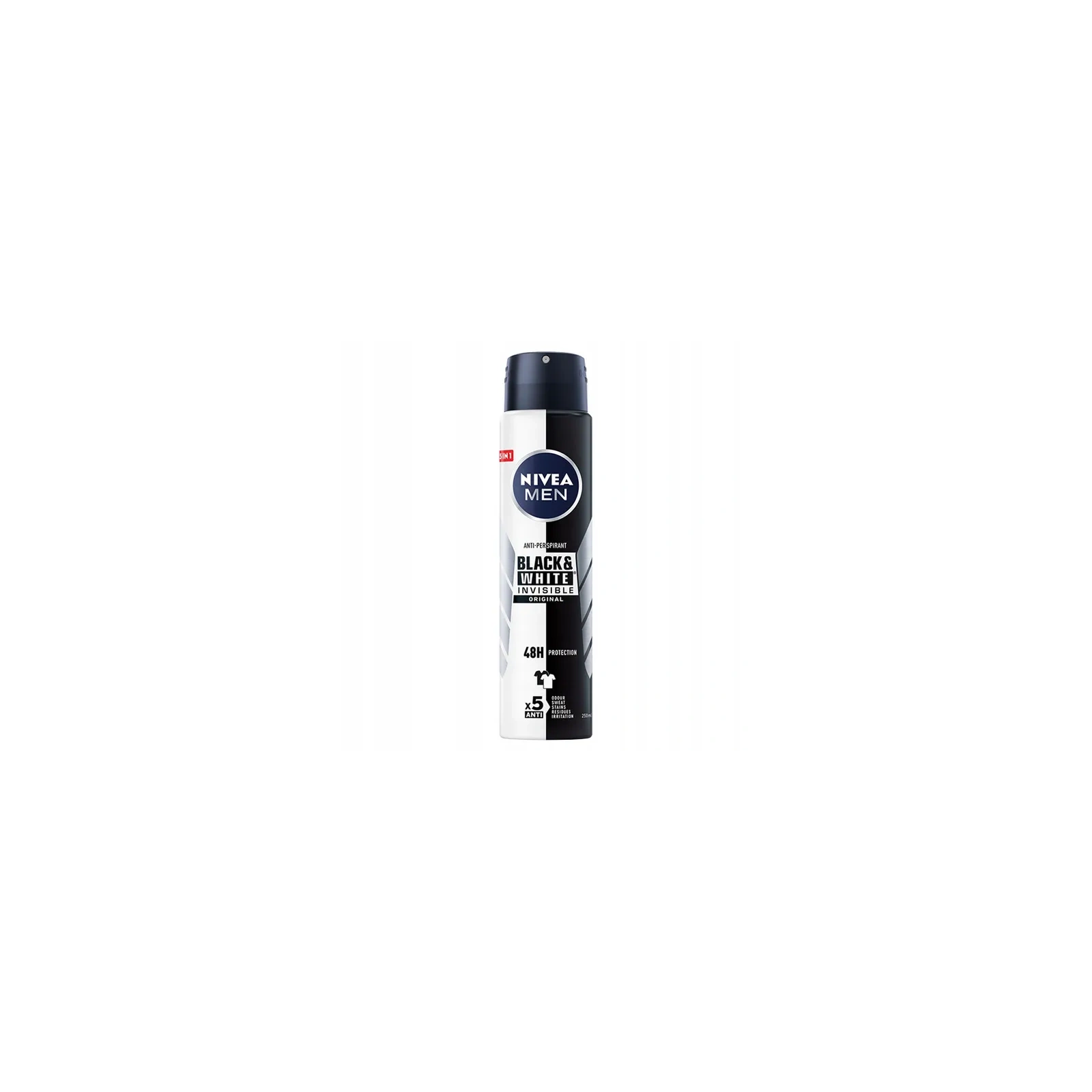 NIVEA Men deo spray antyperspirant Black & White Invisible Power 150ml