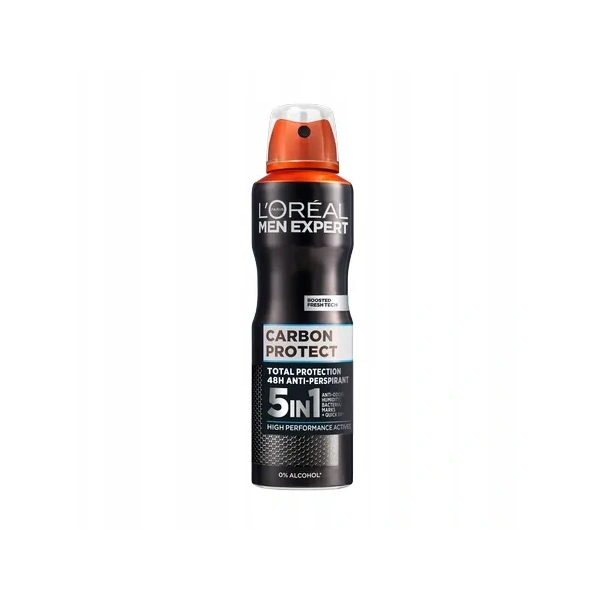 L'OREAL LOREAL Men Expert deo spray Carbon Protect 150ml — Inhaltsstoffe i ocena