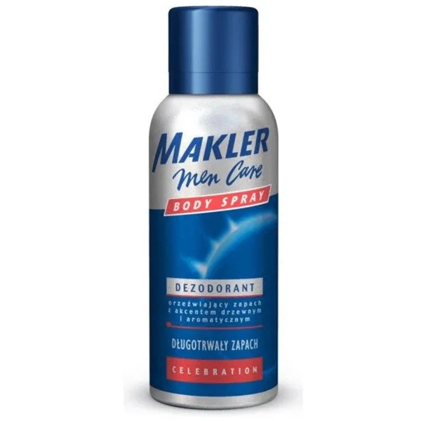 MAKLER Celebration deo spray 150ml czerwony