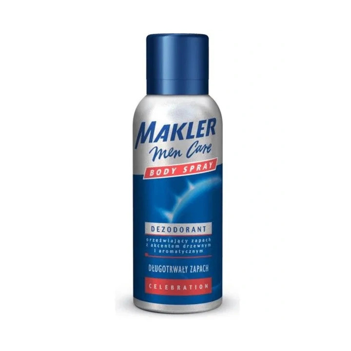 MAKLER Celebration deo spray 150ml czerwony