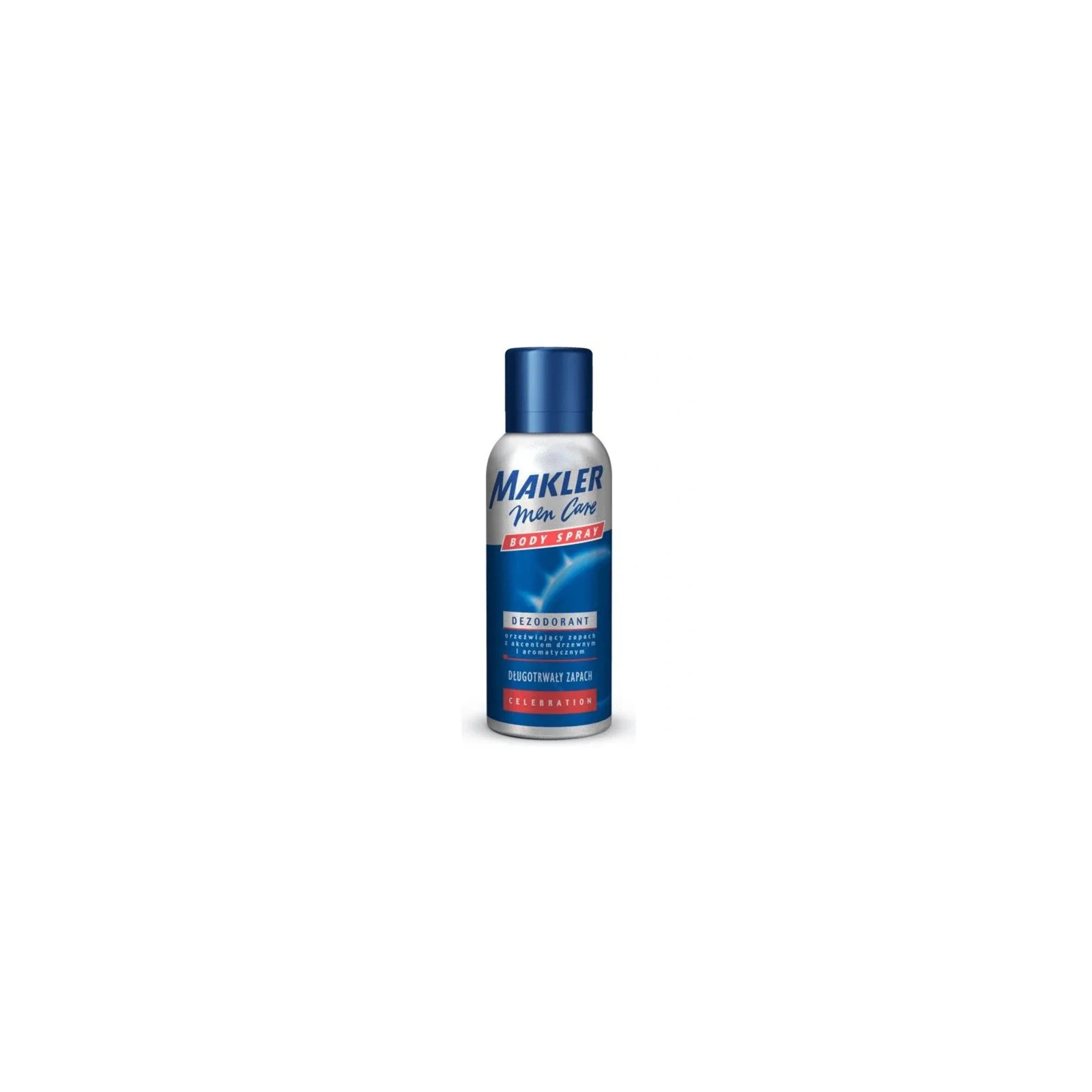MAKLER Celebration deo spray 150ml czerwony