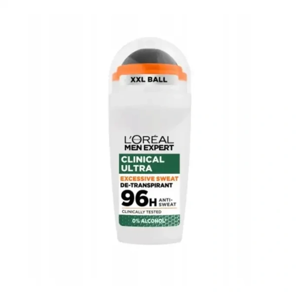 LOREAL Men Expert Clinical Ultra deo w kulce antyperspirant 96h 50ml
