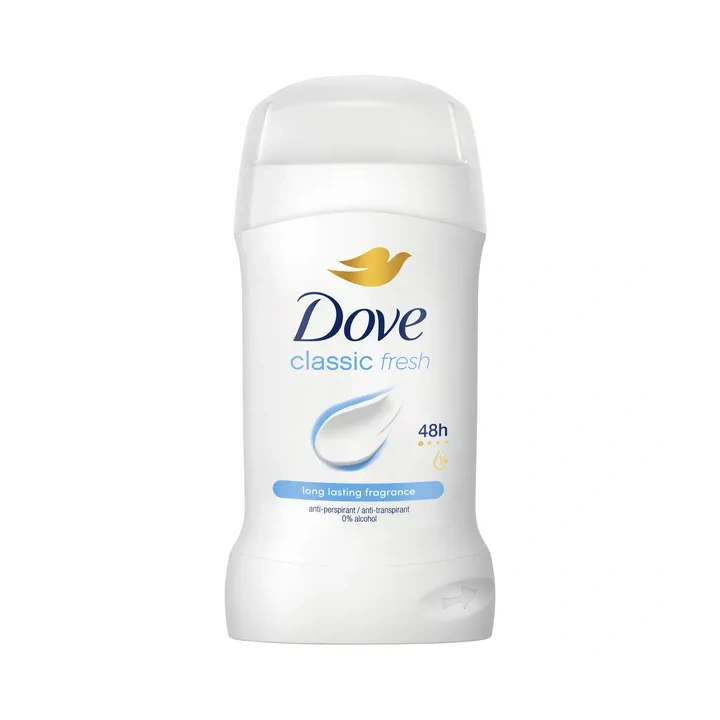 DOVE Women Classic Fresh dezodorant w sztyfcie 50ml