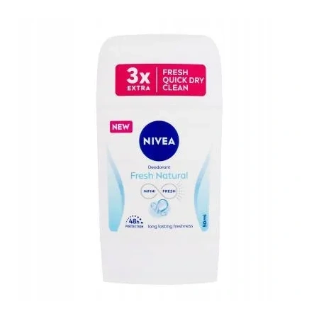 NIVEA Women dezodorant antyperspirant w sztyfcie 48h Fresh Natural 50ml